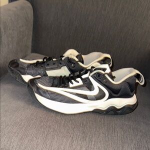 Nike Giannis Black and White Sneakers